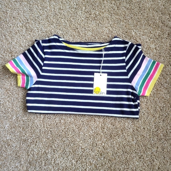 ♥️NWT♥️ BODEN GIRLS BRETON TOP - Picture 5 of 5